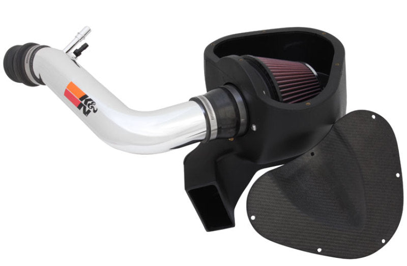 K&N 11-12 Ford Mustang 3.7L V6 Typhoon Cold Air Intake K&N Engineering Cold Air Intakes AXOPROS