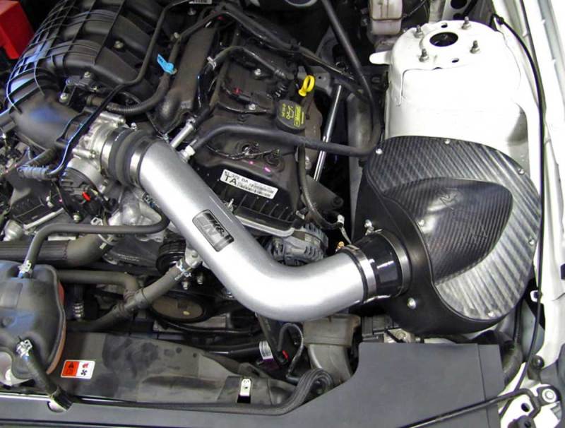 K&N 11-12 Ford Mustang 3.7L V6 Typhoon Cold Air Intake K&N Engineering Cold Air Intakes AXOPROS