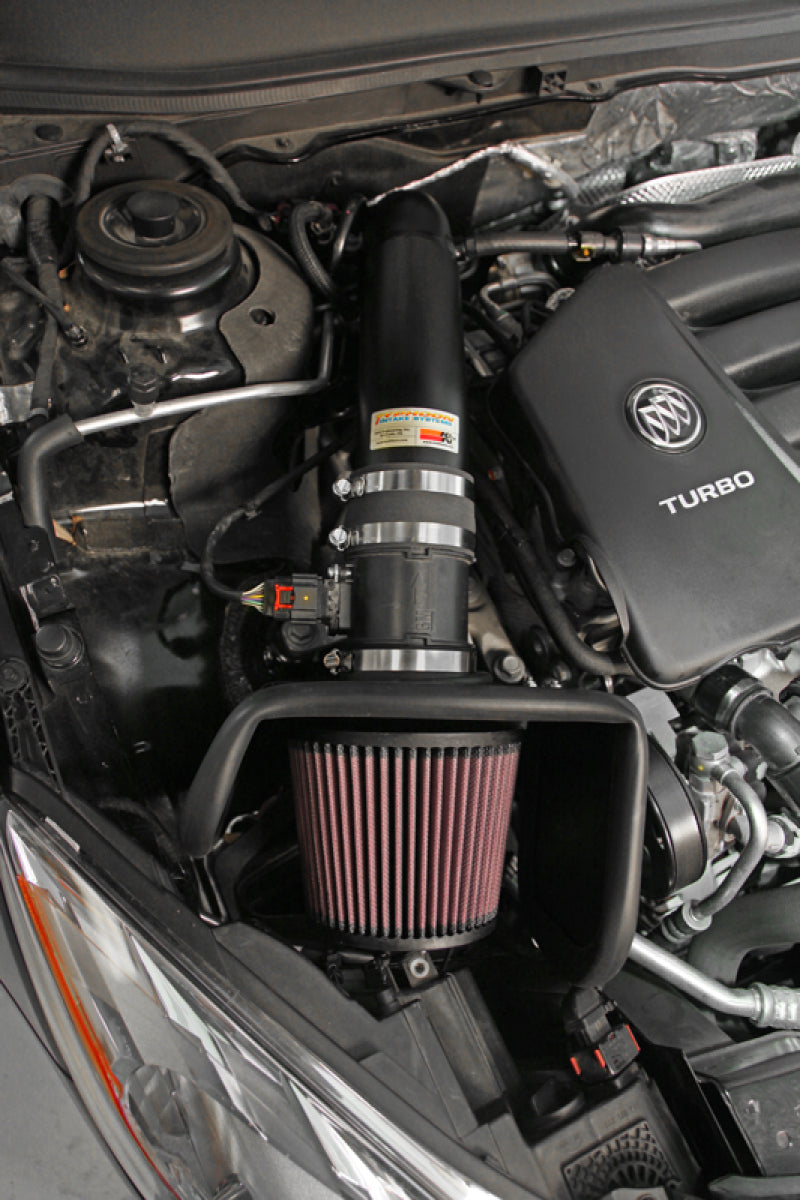 K&N 11-13 Buick Regal 2.0L L4 Typhoon Performance Intake K&N Engineering Cold Air Intakes AXOPROS