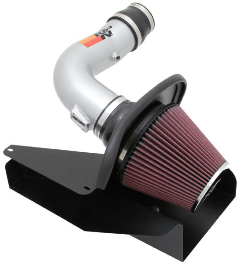 K&N 11-13 Ford Edge 3.5/3.7L-V6 Silver High Flow Performance Kit K&N Engineering Cold Air Intakes AXOPROS