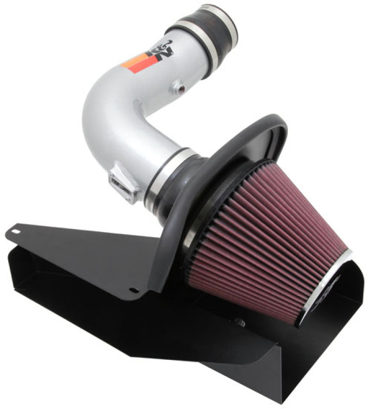 K&N 11-13 Ford Edge 3.5/3.7L-V6 Silver High Flow Performance Kit K&N Engineering Cold Air Intakes AXOPROS