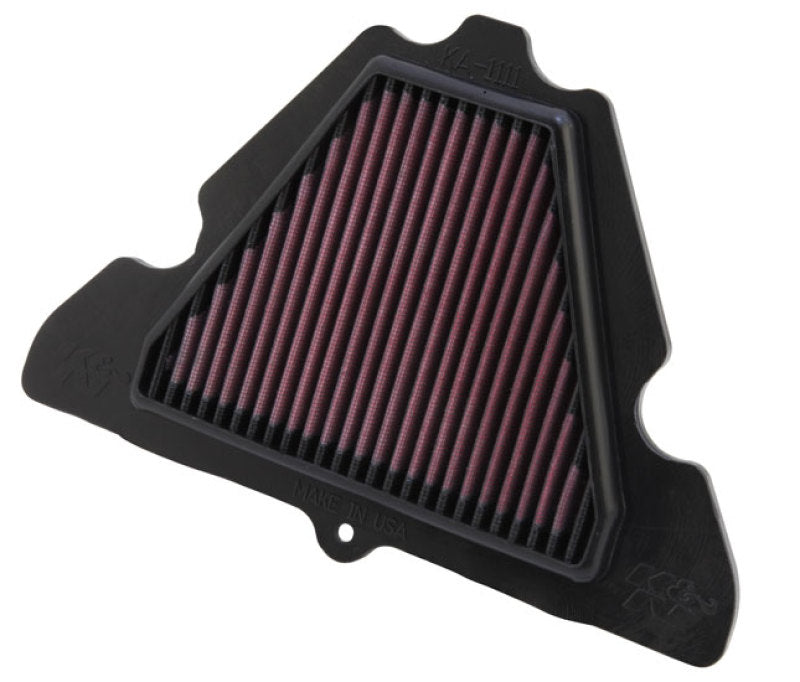 K&N 11-13 Kawasaki Z1000 1000/ ZX1000 Ninja / 11-12 Z1000 SX / 12 Versys 1000 Replacement Air Filter K&N Engineering Air Filters - Direct Fit AXOPROS