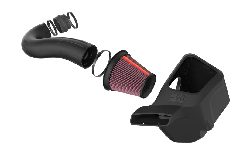 K&N 11-22 Jeep Grand Cherokee V8-5.7L F Performance Air Intake System K&N Engineering Cold Air Intakes AXOPROS
