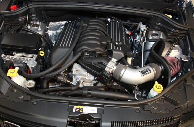 K&N 12-15 Jeep Grand Cherokee SRT 8 6.4L V8 High Flow Performance Intake Kit K&N Engineering Cold Air Intakes  AXOPROS