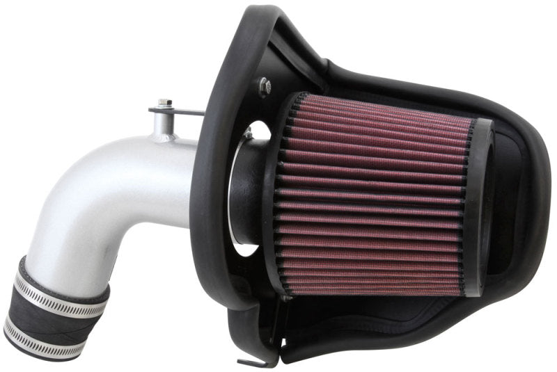 K&N 12 Chevy Sonic 1.8L Silver Typhoon Cold Air Intake K&N Engineering Cold Air Intakes AXOPROS