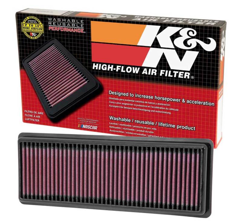 K&N 12 Fiat 500 Abarth 1.4L Replacement Air Filter K&N Engineering Air Filters - Drop In AXOPROS
