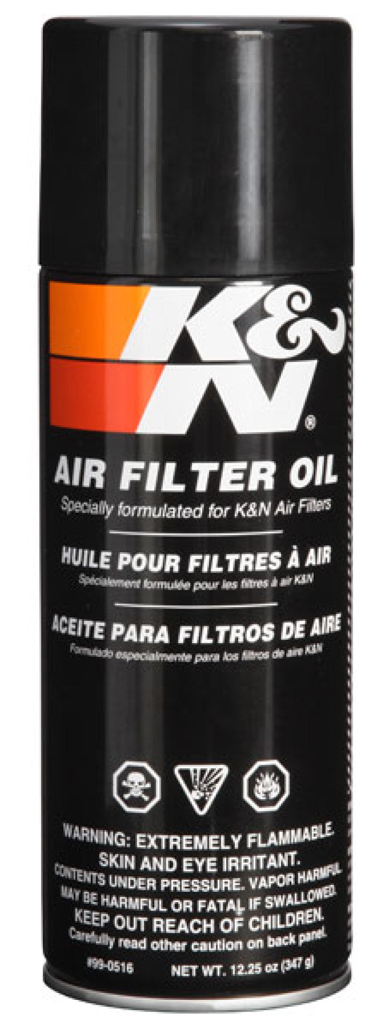 K&N 12.25 oz. Aerosol Air Filter Oil K&N Engineering Recharge Kits  AXOPROS