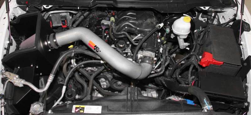 K&N 13-14 Dodge Ram 1500 3.6L V6 High Flow Performance Intake Kit K&N Engineering Cold Air Intakes  AXOPROS