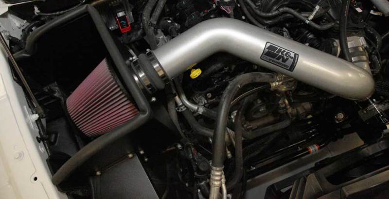 K&N 13-14 Dodge Ram 1500 3.6L V6 High Flow Performance Intake Kit K&N Engineering Cold Air Intakes  AXOPROS