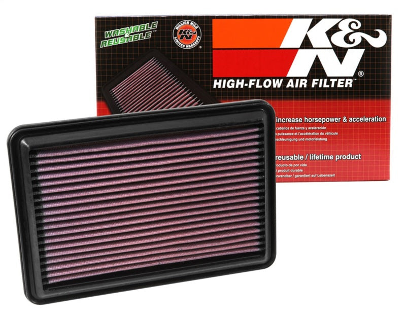 K&N 14-15 Nissan Rogue 2.5L L4 Drop In Air Filter K&N Engineering Air Filters - Drop In AXOPROS