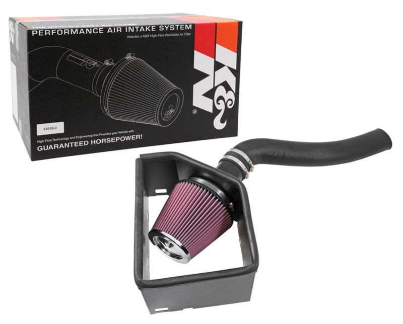 K&N 15-16 Dodge Ram 1500 V6-3.0L DSL Performance Intake Kit K&N Engineering Cold Air Intakes AXOPROS