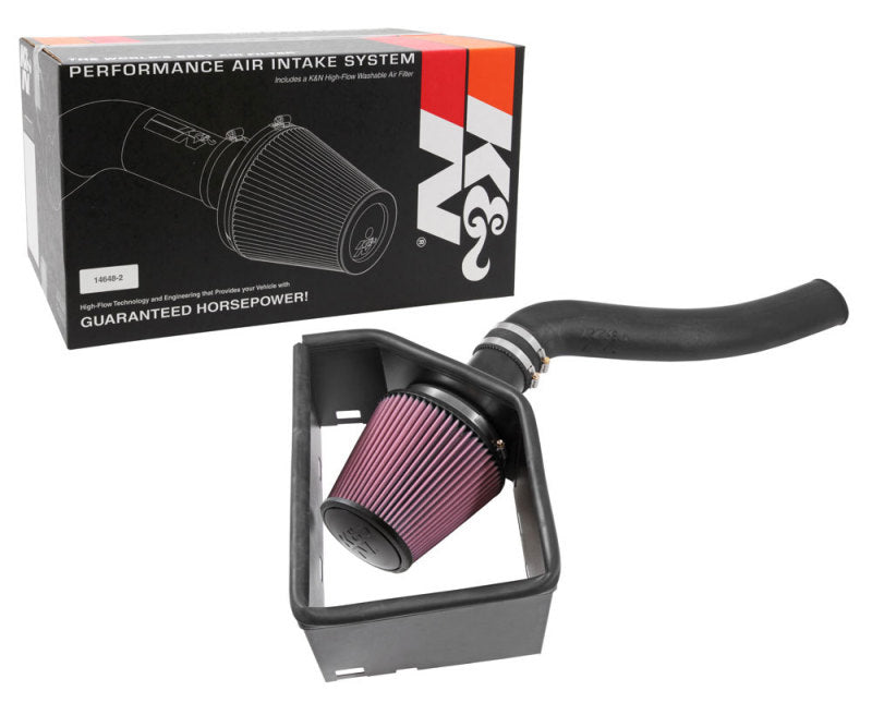 K&N 15-16 Dodge Ram 1500 V6-3.0L DSL Performance Intake Kit K&N Engineering Cold Air Intakes AXOPROS