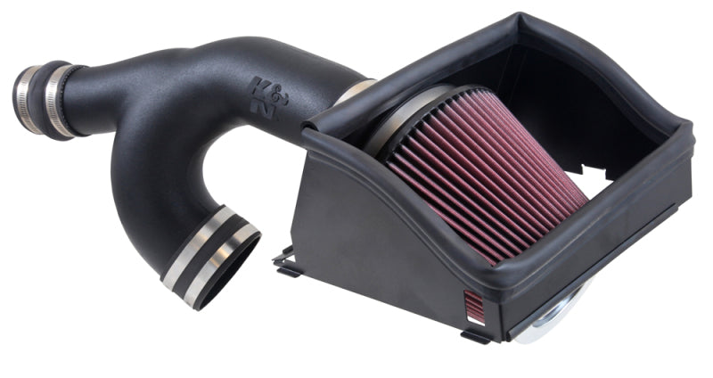 K&N 15-16 Ford F-150 2.7L V6 F/I Aircharger Intake Kit K&N Engineering Cold Air Intakes AXOPROS