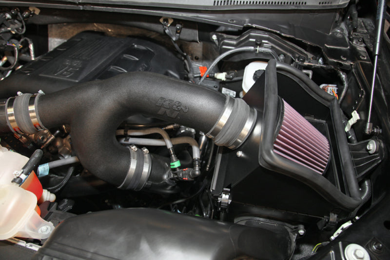 K&N 15-16 Ford F-150 3.5L V6 F/I Performance Intake Kit K&N Engineering Cold Air Intakes AXOPROS