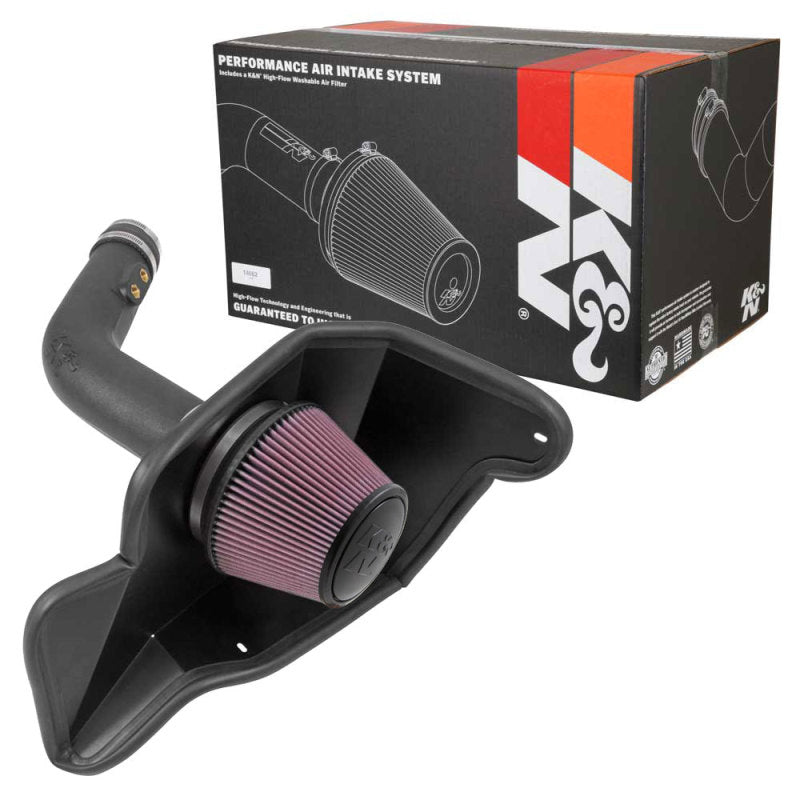 K&N 15-17 Ford Mustang 3.7L V6 F/I Performance Intake Kit K&N Engineering Cold Air Intakes AXOPROS
