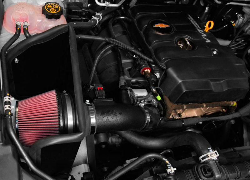 K&N 15-18 Chevy Colorado / GMC Canyon L4-2.5L F/I Aircharger Performance Air Intake System K&N Engineering Cold Air Intakes AXOPROS