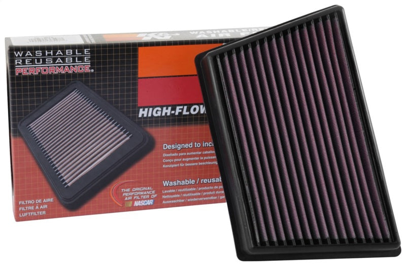 K&N 15-18 Land Rover Discovery Sport L4-2.0L DSL Replacement Drop In Air Filter K&N Engineering Air Filters - Drop In AXOPROS