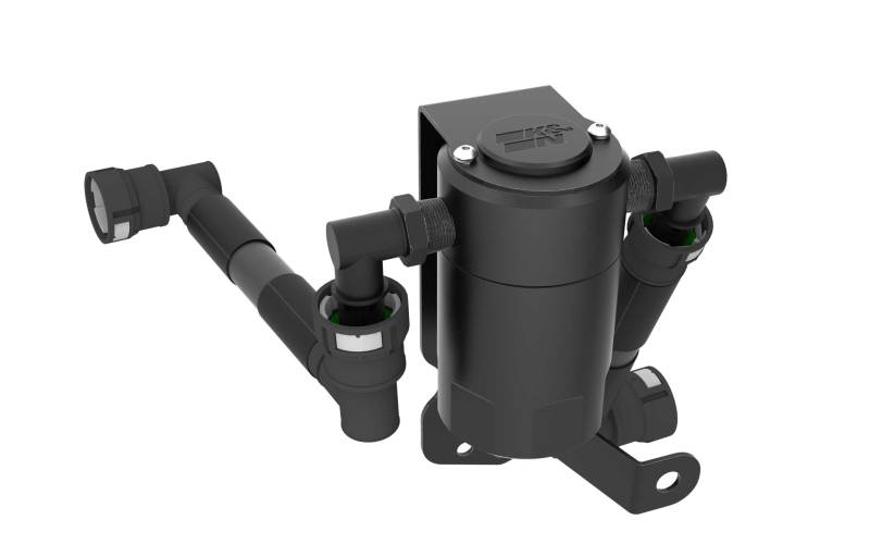 K&N 15-23 Dodge Challenger 6.2L V8 / 15-23 Dodge Charger 6.2L V8 Oil Catch Can K&N Engineering Oil Separators AXOPROS
