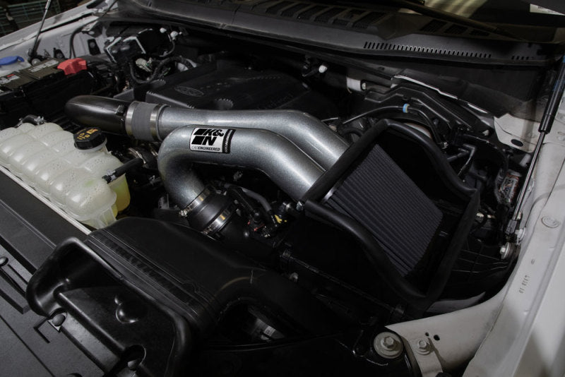 K&N 15-23 Ford F-150 (Incl. Raptor) 2.7L/3.5L V6 Performance Air Intake System K&N Engineering Cold Air Intakes  AXOPROS