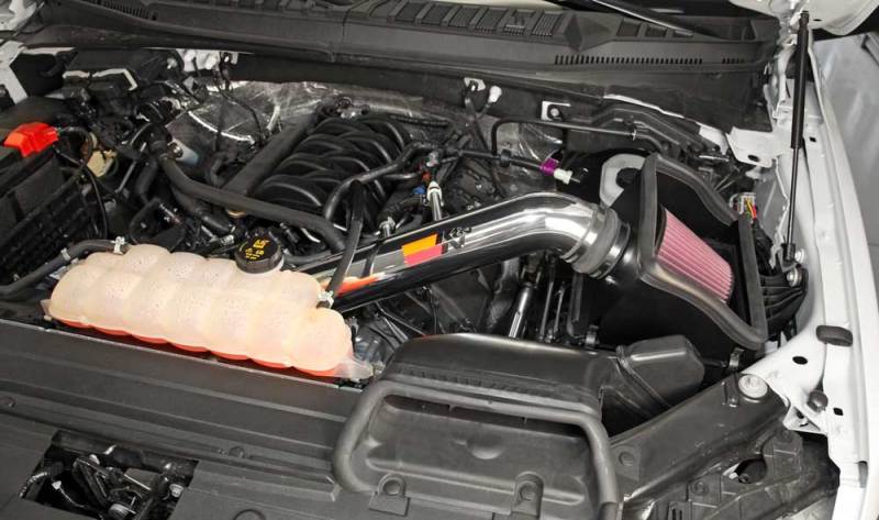 K&N 15 Ford F150 5.0L V8 F/I High Flow Performance Intake Kit K&N Engineering Cold Air Intakes AXOPROS