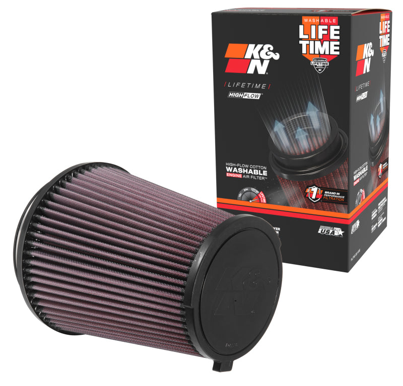 K&N 16-17 Ford Mustang Shelby V8-5.2L F/l Replacement Drop In Air Filter K&N Engineering Air Filters - Drop In AXOPROS