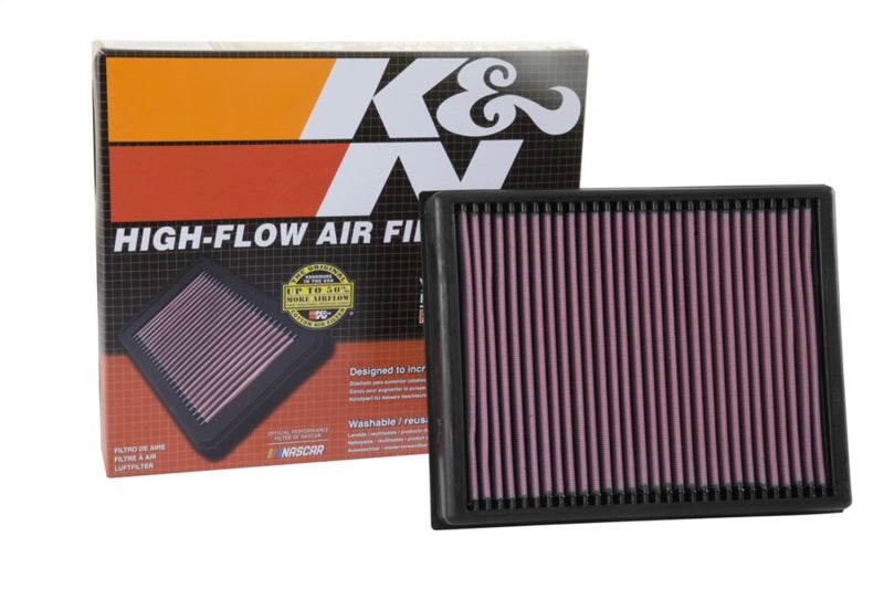 K&N 16-17 Ford Ranger 2.2L/3.2L DSL Drop In Air Filter K&N Engineering Air Filters - Drop In AXOPROS