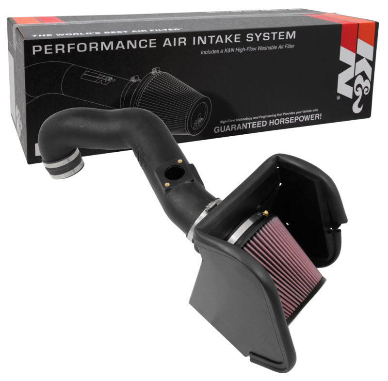 K&N 16-17 Nissan Titan XD V8-5.0L DSL 63 Series AirCharger Performance Intake K&N Engineering Cold Air Intakes  AXOPROS