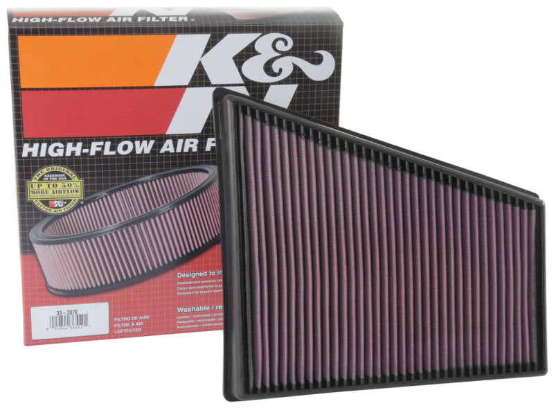 K&N 16-18 Porsche 718 Boxster H4-2.0L Drop In Air Filter K&N Engineering Air Filters - Drop In AXOPROS