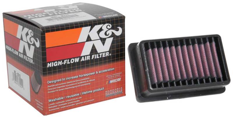 K&N 16-19 Moto Guzzi V9 Bobber 853CC Replacement Air Filter K&N Engineering Air Filters - Direct Fit AXOPROS