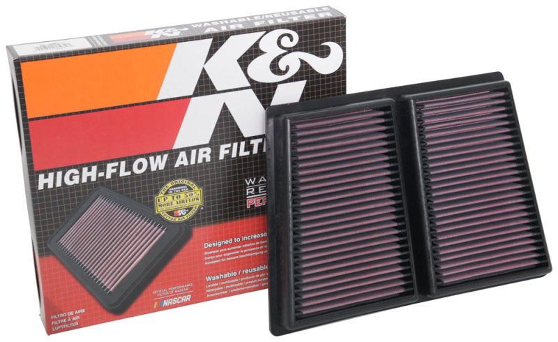 K&N 17-18 Alpha Romeo Giulia 2.9L V6 F/I Replacement Panel Air Filter K&N Engineering Air Filters - Drop In AXOPROS