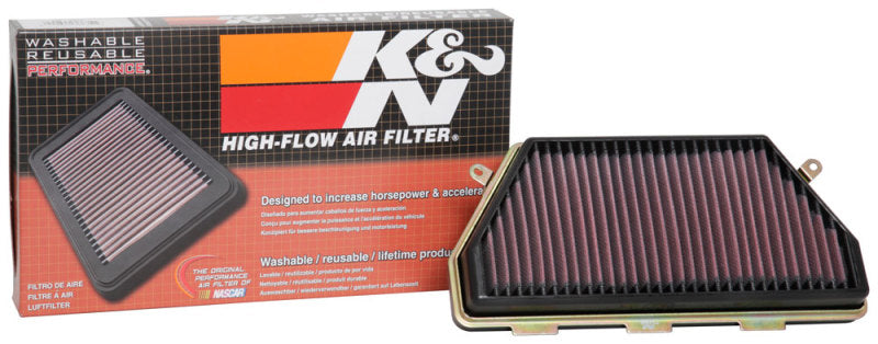 K&N 17-18 Honda CBR1000RR 999 Replacement Air Filter K&N Engineering Air Filters - Direct Fit AXOPROS