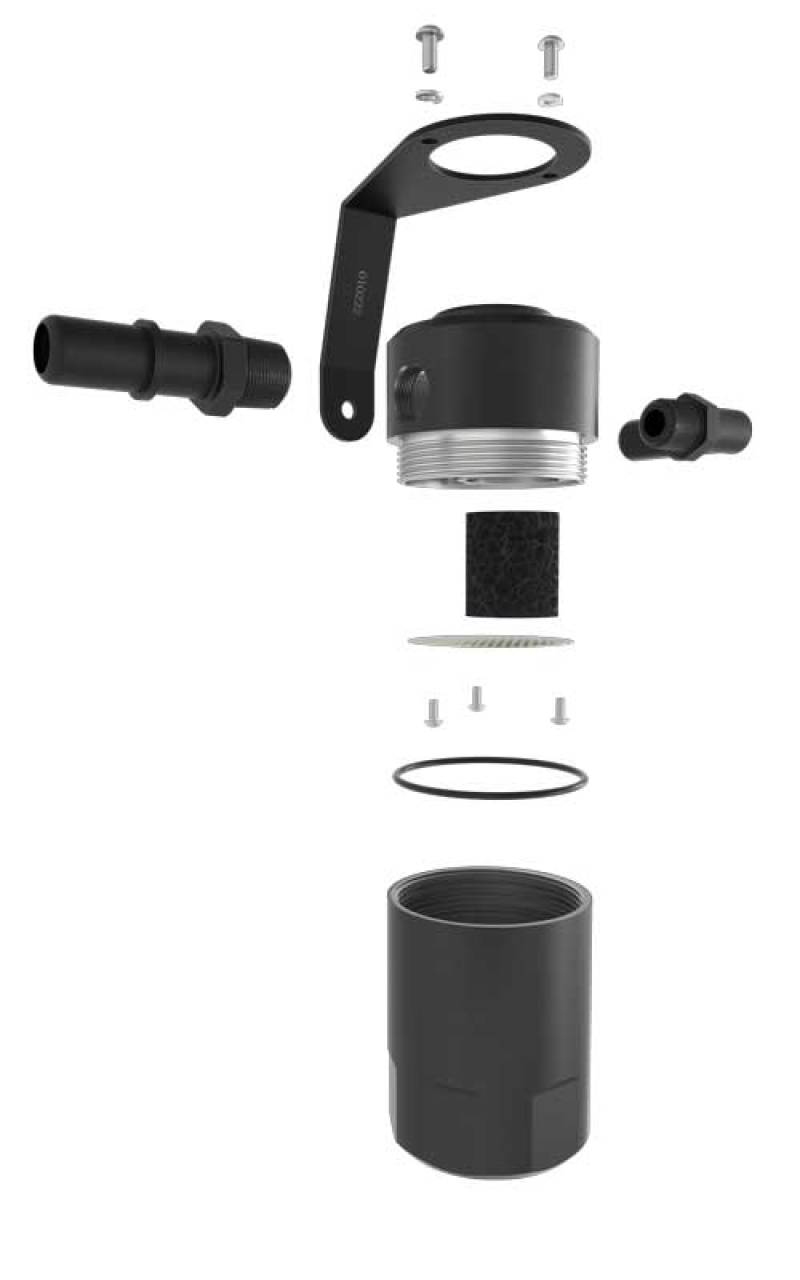 K&N 18-23 Ford Mustang GT 5.0L V8 (Gas) Catch Can Oil Separator K&N Engineering Oil Separators AXOPROS