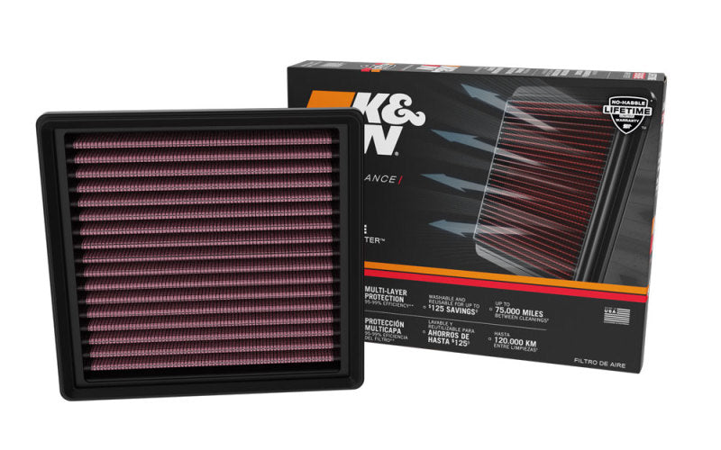 K&N 18-23 Lexus LC500 V8-5.0L Replacement Air Filter K&N Engineering Air Filters - Drop In AXOPROS