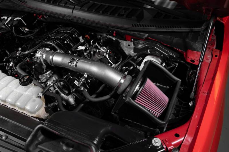 K&N 18-24 Ford F150 3.3L V6 Performance Air Intake System w/ Red Air Filter K&N Engineering Cold Air Intakes  AXOPROS