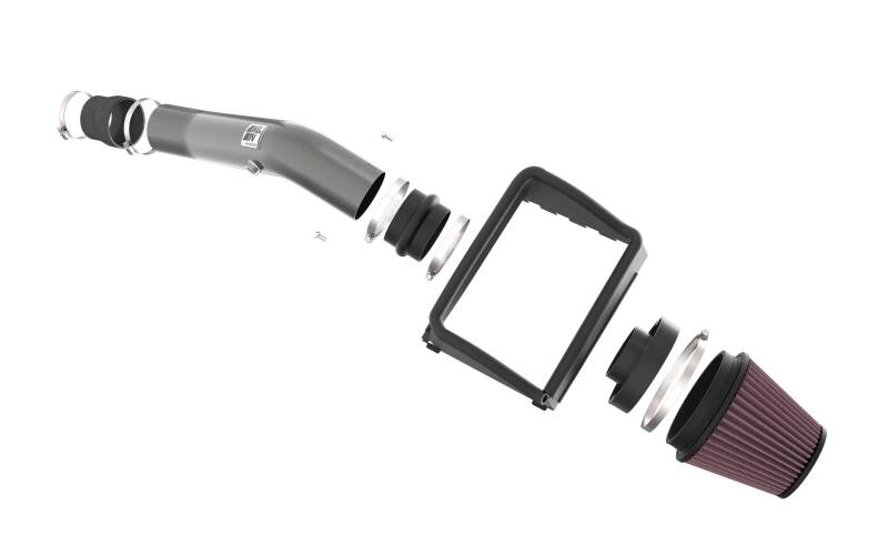 K&N 18-24 Ford F150 3.3L V6 Performance Air Intake System w/ Red Air Filter K&N Engineering Cold Air Intakes  AXOPROS