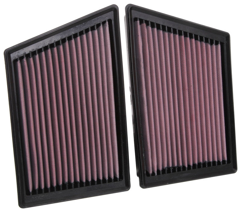 K&N 19 Porsche 911 3.0L H6 F/I Drop In Replacement Air Filter K&N Engineering Air Filters - Drop In AXOPROS
