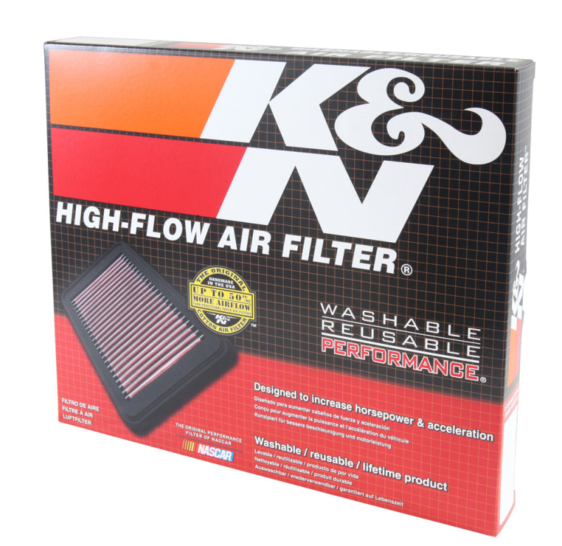 K&N 19 Porsche 911 3.0L H6 F/I Drop In Replacement Air Filter K&N Engineering Air Filters - Drop In AXOPROS
