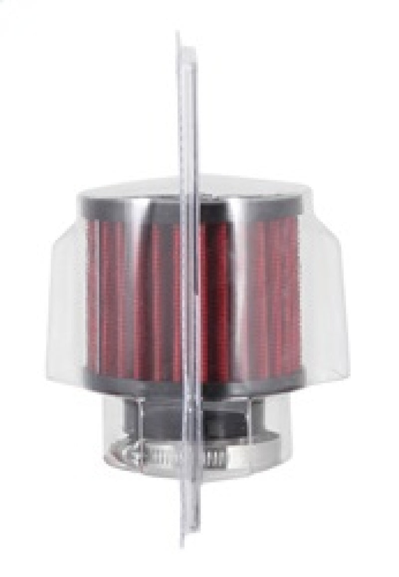 K&N 1.5in Flange ID x 3in OD x 2.5in H Rubber Base Crankcase Vent Filter K&N Engineering Air Filters - Universal Fit  AXOPROS