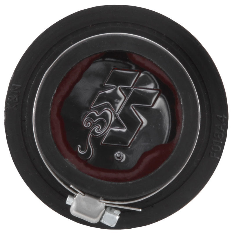 K&N 1.75in Flange ID x 3in OD x 2.5in H Chrome Finish Rubber Base Crankcase Vent Filter K&N Engineering Air Filters - Universal Fit AXOPROS