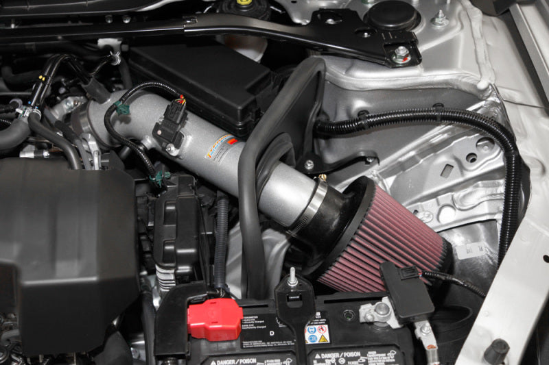 K&N 2013-14 Honda Accord 2.4L L4 69 Series Typhoon Air Intake System - Silver Cold Air Intake Kit K&N Engineering Cold Air Intakes AXOPROS