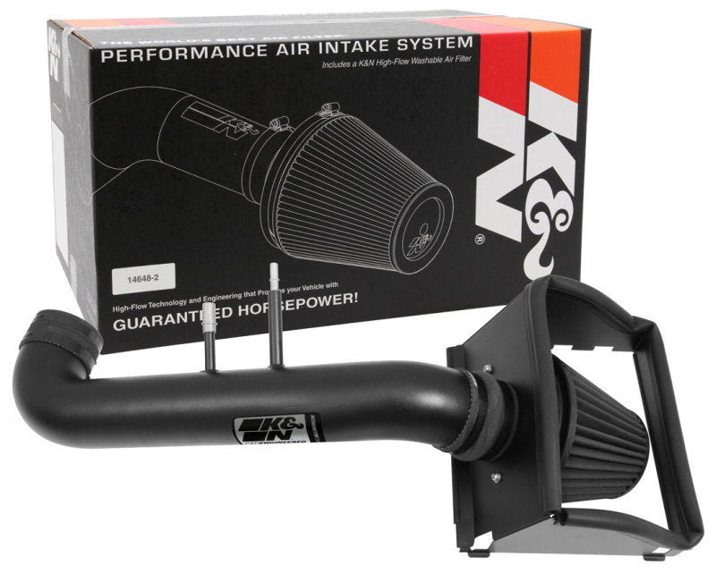 K&N 2015 Ford F150 5.0L V8 Blackhawk Performance Intake Kit K&N Engineering Cold Air Intakes  AXOPROS