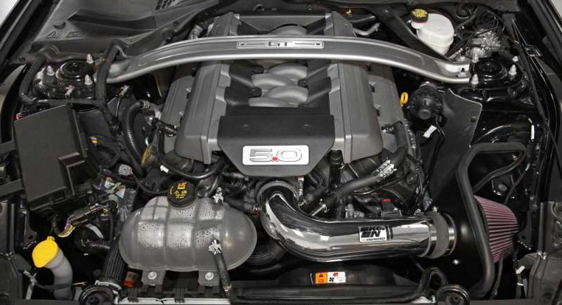 K&N 2015 Ford Mustang GT 5.0L V8 Typhoon Intake Kit K&N Engineering Cold Air Intakes AXOPROS
