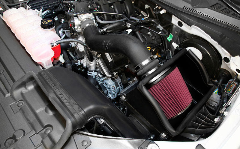 K&N 2016 Ford F-150 3.5L AirCharger Performance Intake - AXOPROS