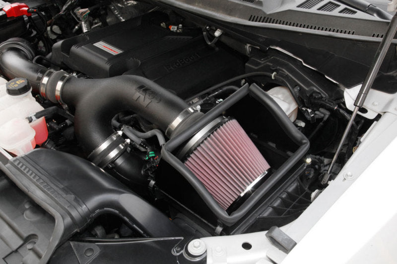 K&N 2017-2018 Ford F-150 Ecoboost 3.5L F/I AirCharger Performance Intake K&N Engineering Cold Air Intakes  AXOPROS