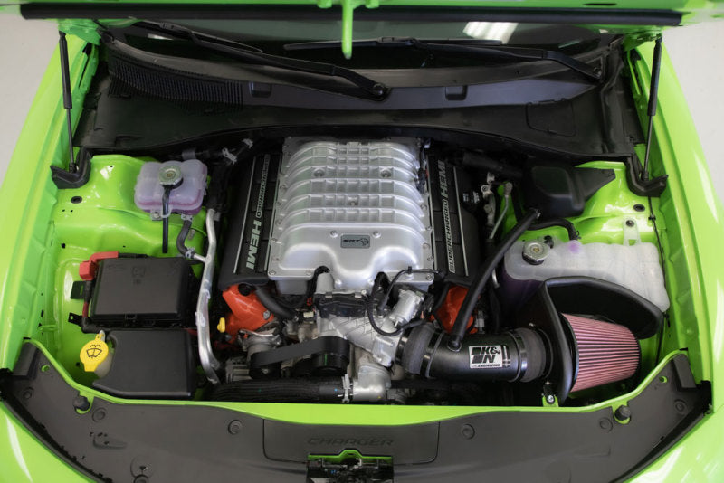 K&N 2017 Dodge Challenger Hellcat SC V8-6.2L F/l Typhoon Air Intake K&N Engineering Cold Air Intakes  AXOPROS