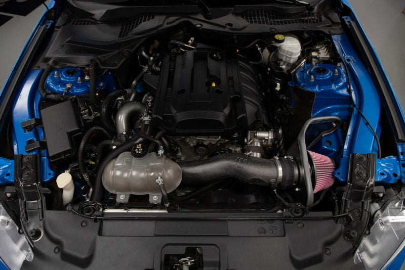 K&N 2018 Ford Mustang L4-2.3L F/I Aircharger Performance Intake K&N Engineering Cold Air Intakes AXOPROS