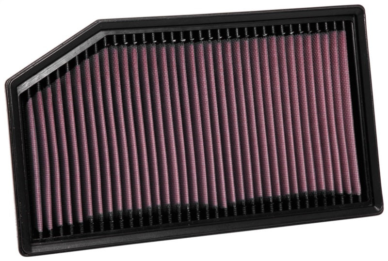 K&N 2018 Jeep Wrangler JL 2.0L/3.6L F/I Drop In Air Filter K&N Engineering Air Filters - Drop In AXOPROS