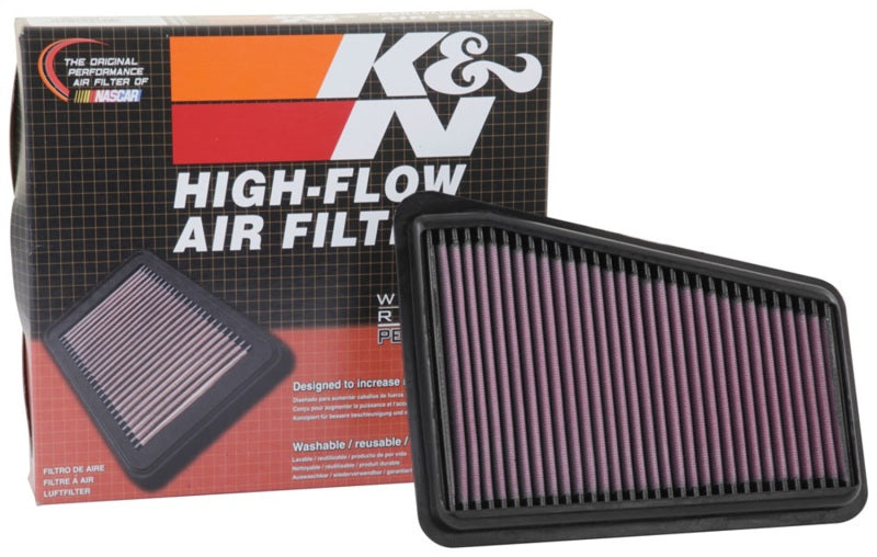 K&N 2018 Kia Stinger GT V6-3.3L Right Side Drop In Air Filter K&N Engineering Air Filters - Drop In AXOPROS