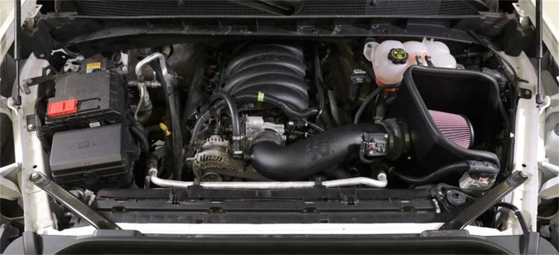 K&N 2019+ Chevrolet 1500 5.3L / 6.2L V8 F/I AirCharger Performance Intake System K&N Engineering Cold Air Intakes  AXOPROS