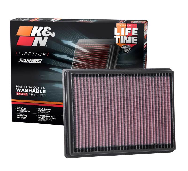 K&N 2019 Honda Insight L4-1.5L F/I Replacement Drop In Air Filter K&N Engineering Air Filters - Drop In  AXOPROS